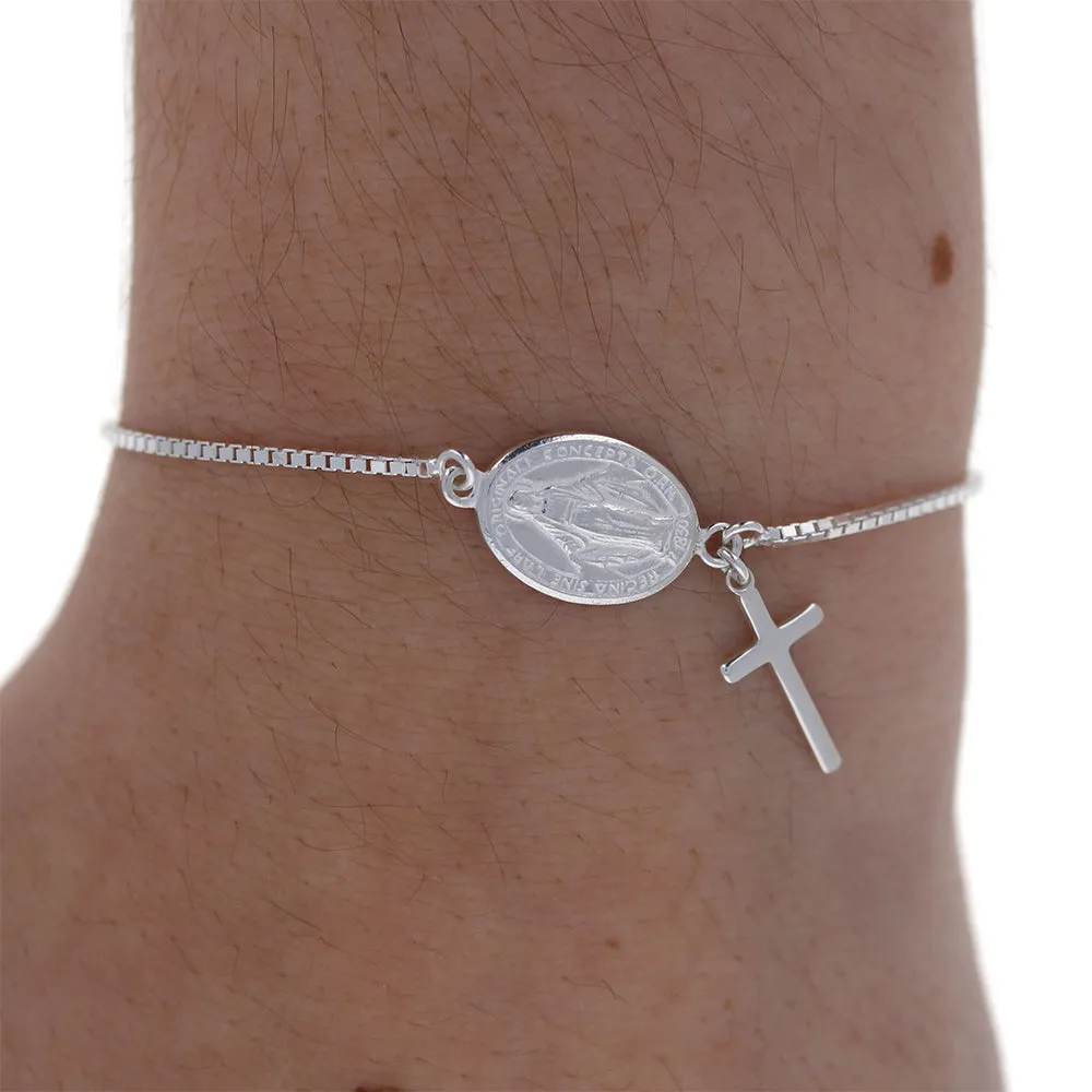 Adjustable Miraculous Mary Bracelet