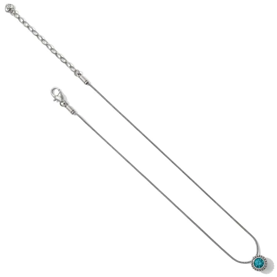 Brighton | Twinkle Crystal Pendant Necklace in Aquamarine