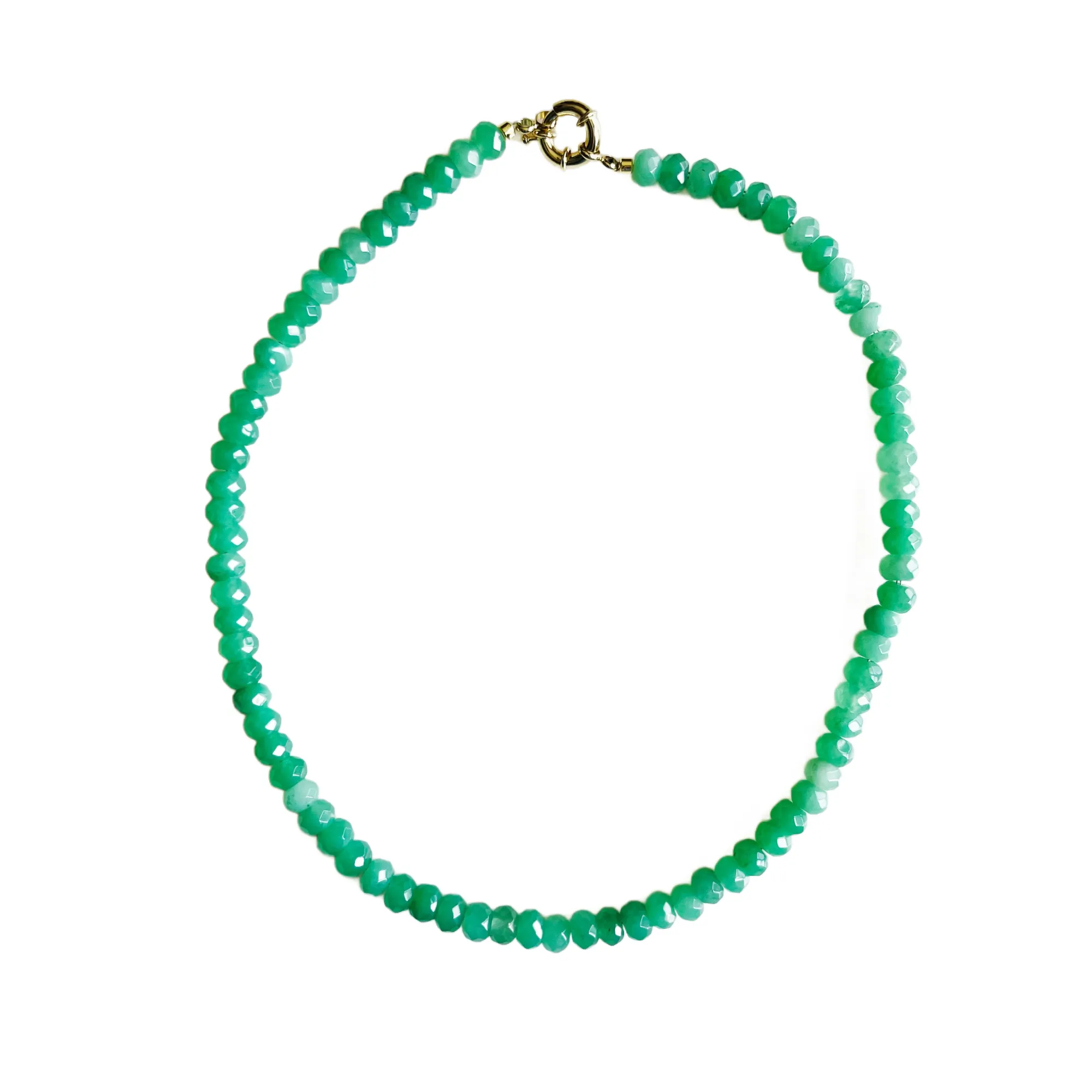 Candy Necklaces: Aventurine Green