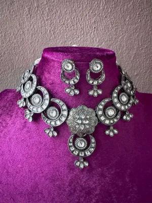 Chand Tara Silver Jewelry Set