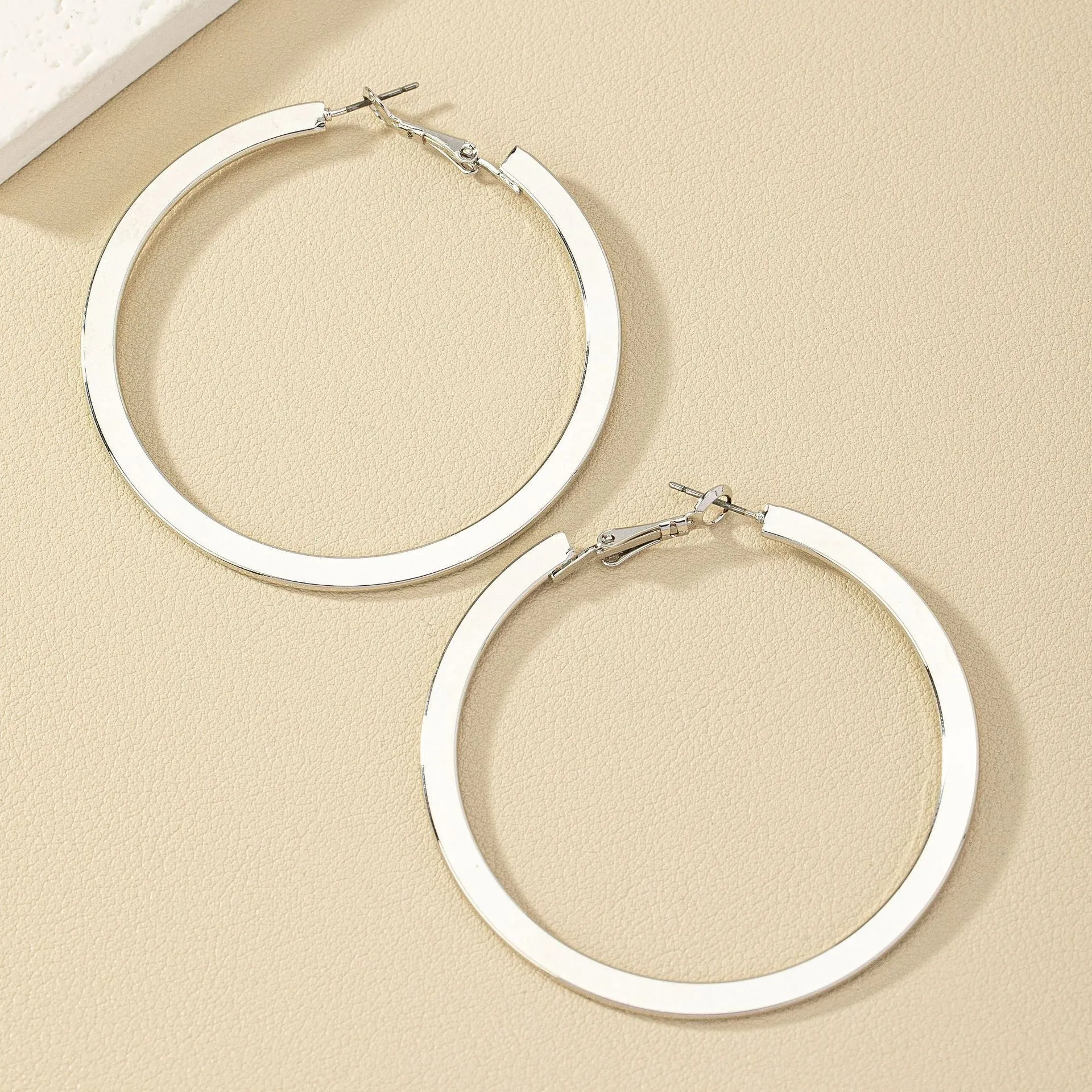 Chic Cold Breeze Hoop Earrings - Vienna Verve Collection