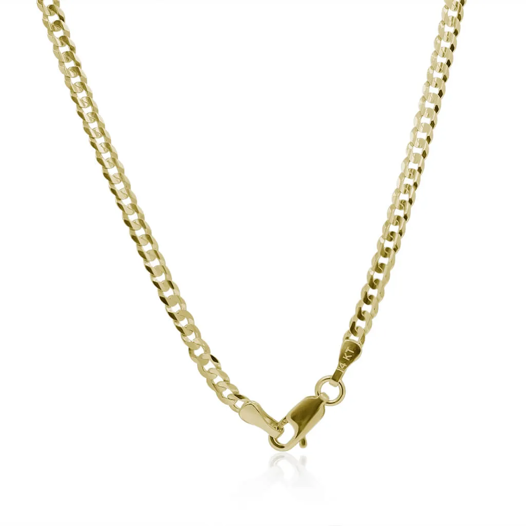 Curb Chain 14K Gold