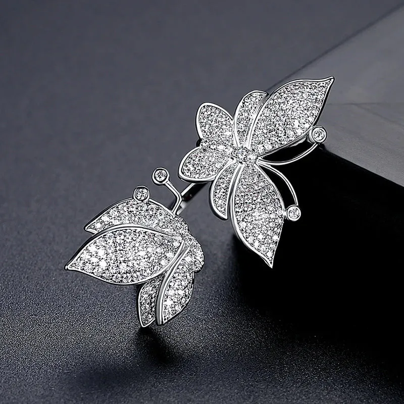 CZ Butterfly Ring