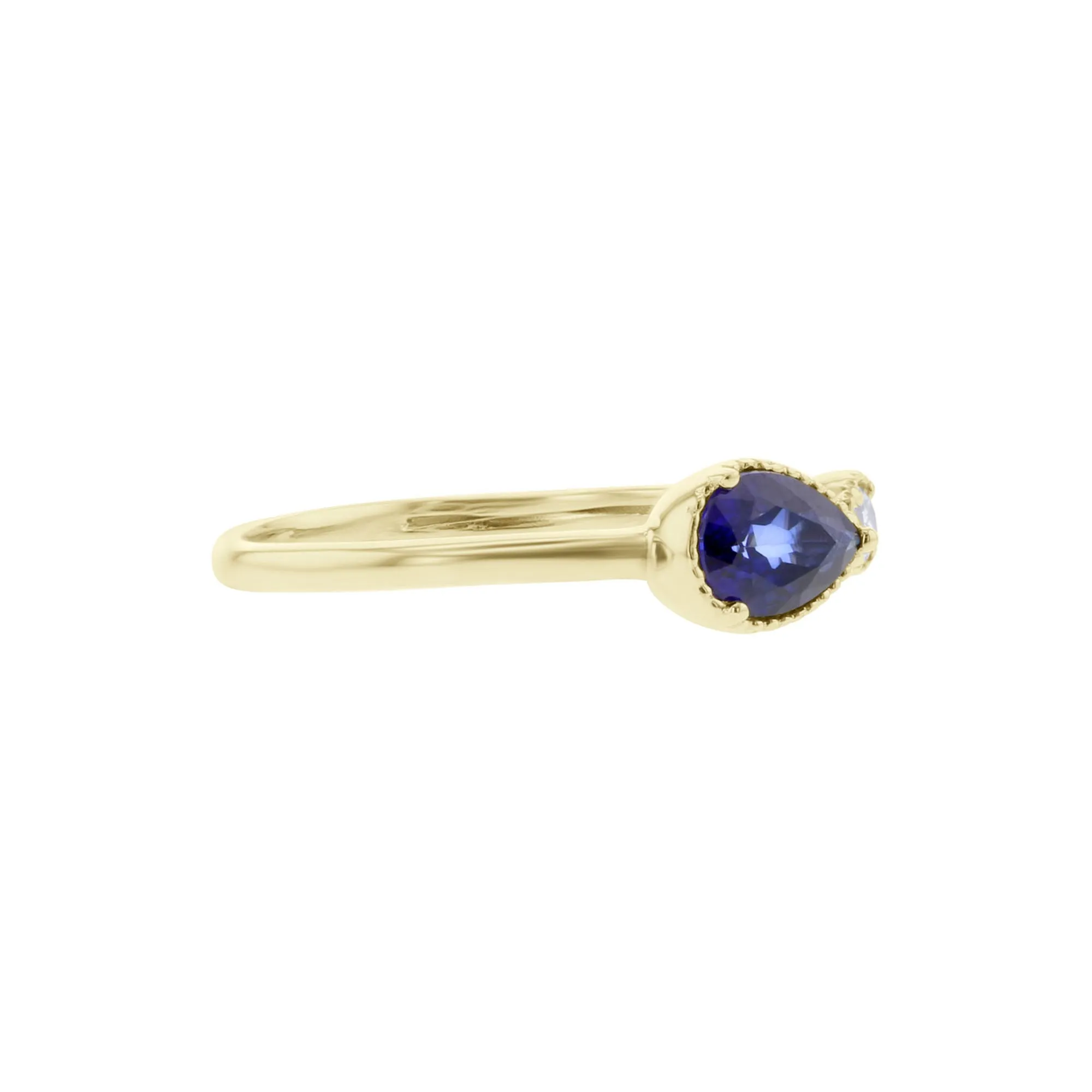 Farah Sapphire and Diamond Ring