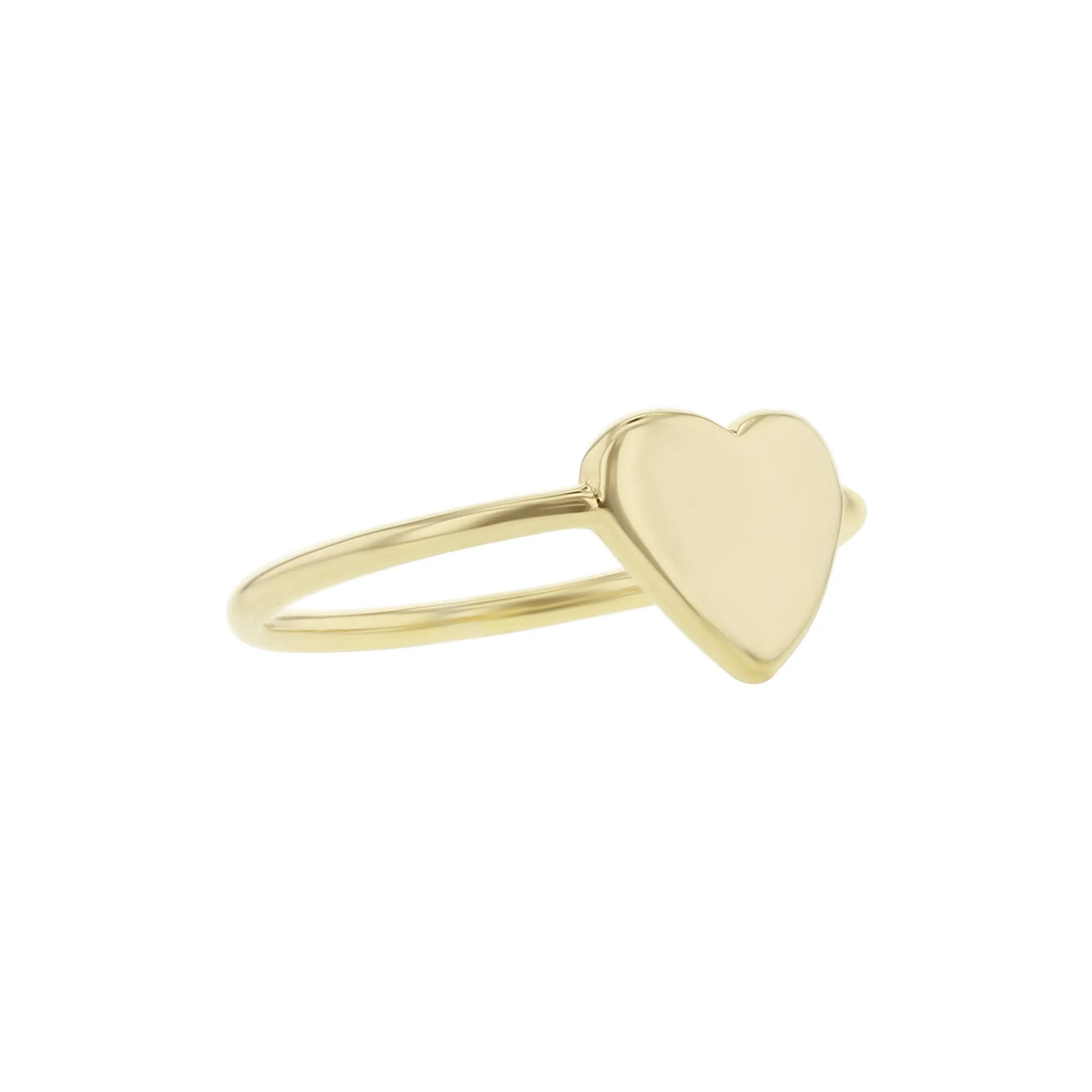 Gold Heart Ring