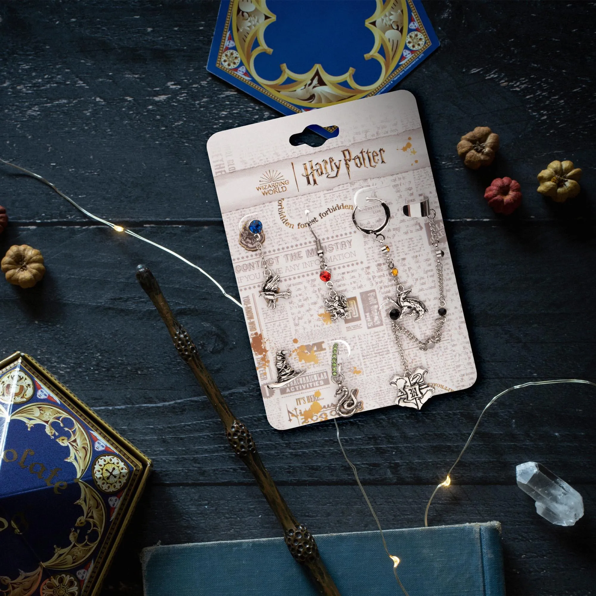 Harry Potter Mismatch 6-Piece Earring Set