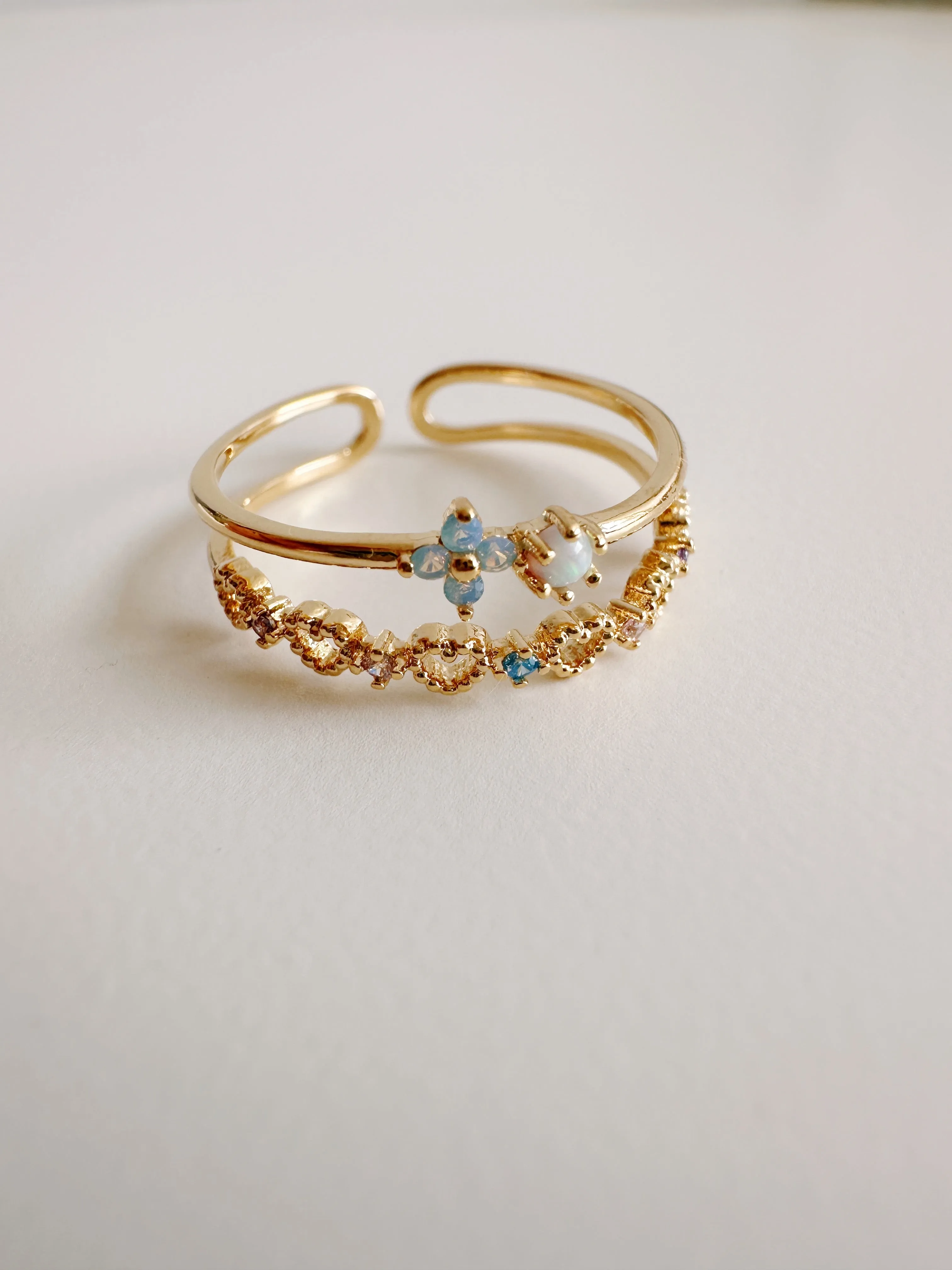 Palomina Crystal Ring