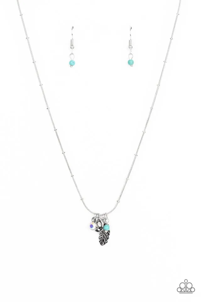 Paparazzi Necklace ~ Wildly WANDER-ful - Blue