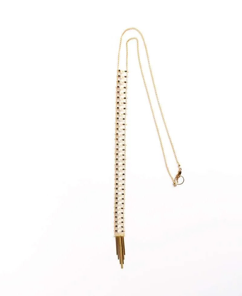 Pearl Ladder Necklace