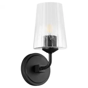 Quorum International LEE BOULEVARD 5238-1-59 Sconce - Matte Black