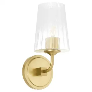 Quorum International LEE BOULEVARD 5238-1-80 Sconce - Aged Brass