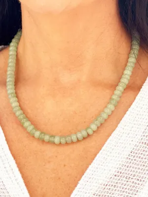 Rondelle Necklace - Green