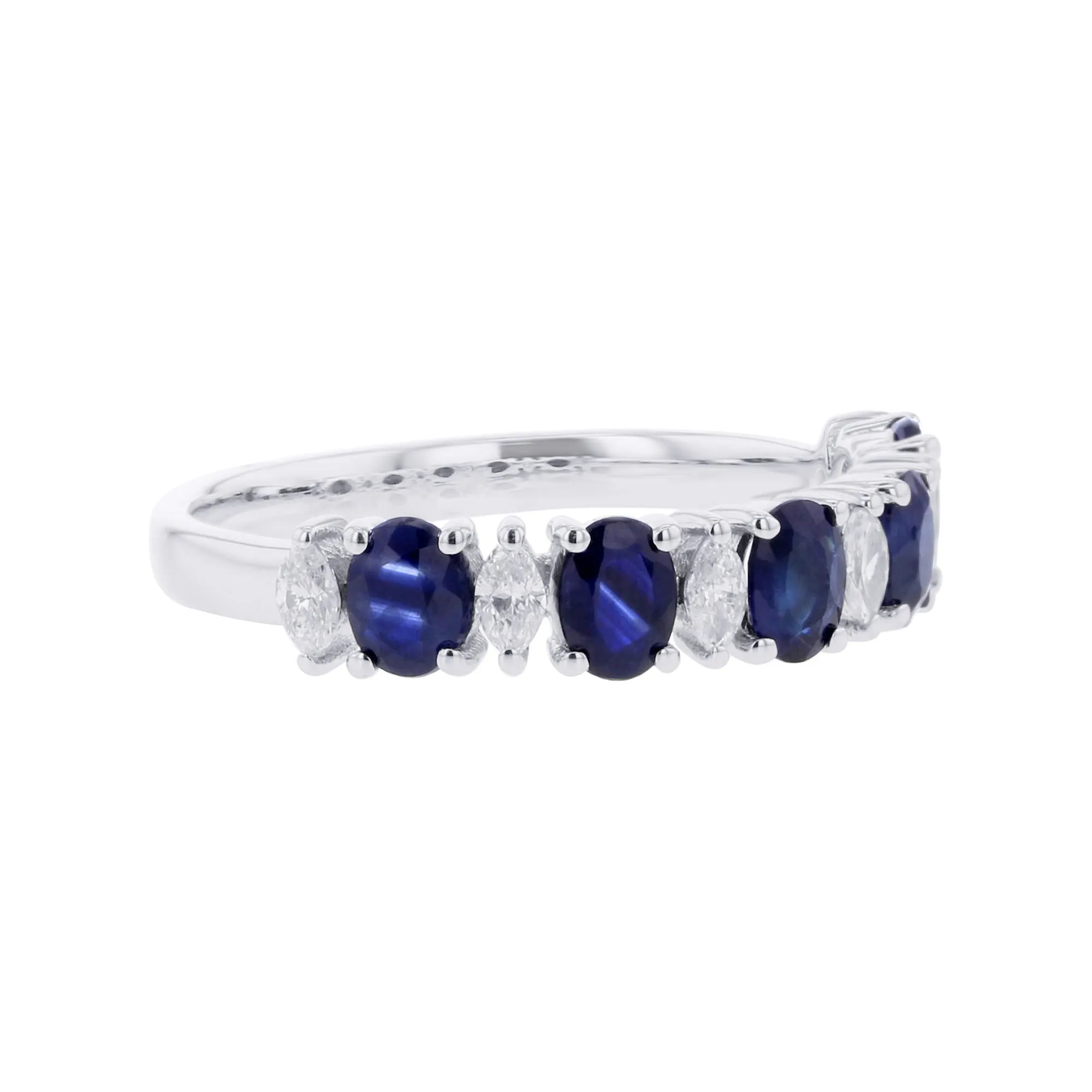 Serene Sapphire and Diamond Ring