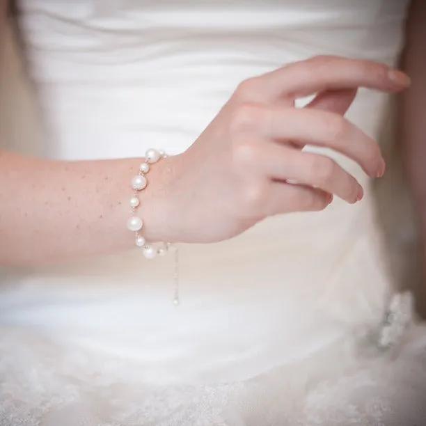 Simplicity Pearl Bridal Bracelet