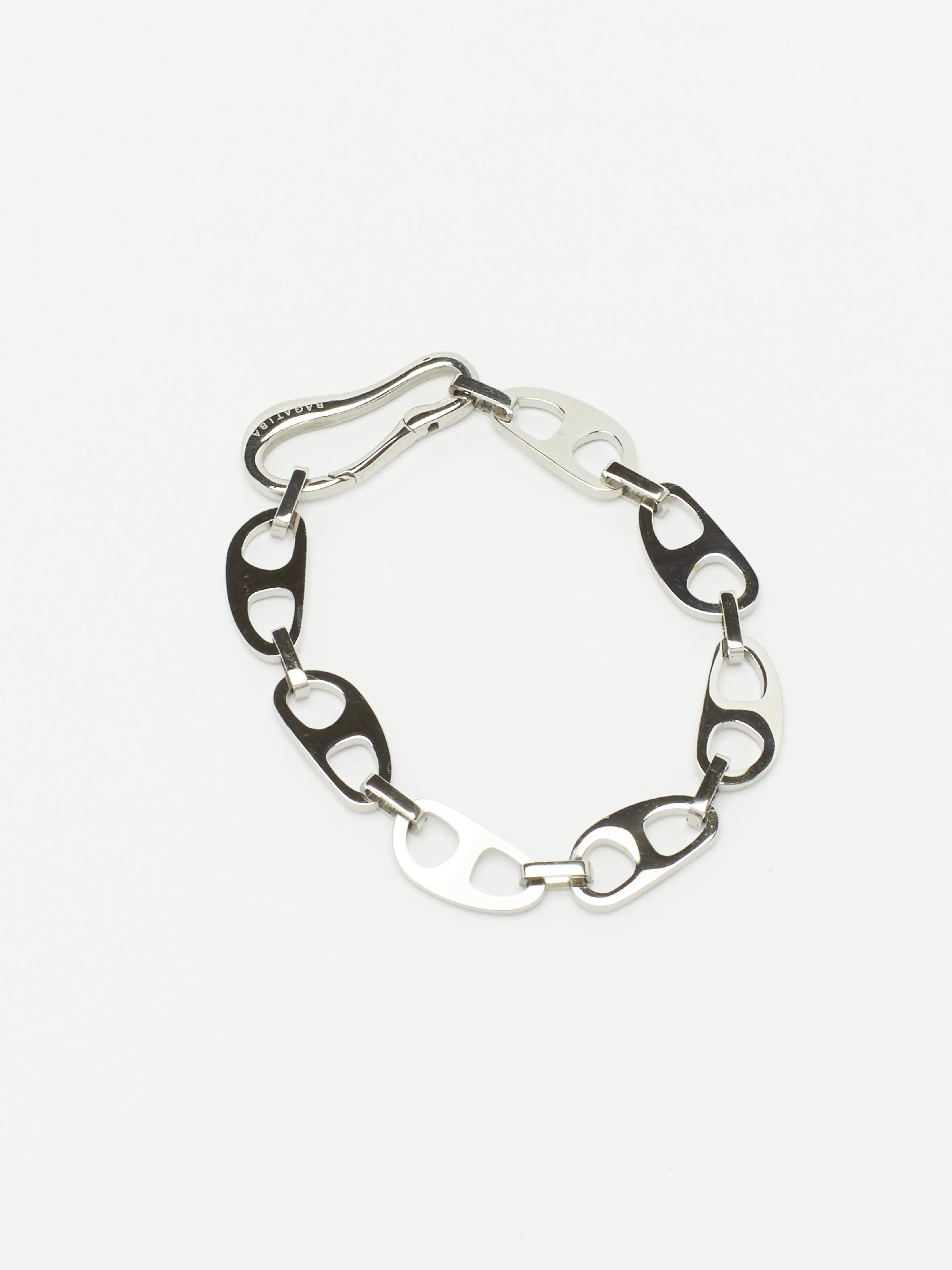 Small Silver Tab Bracelet