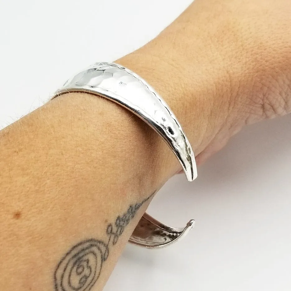 TAPERED HAMMERED CUFF