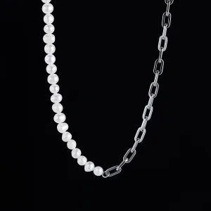 The Chain Pearl Necklace - RG146