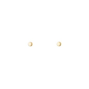 Tiny Gold Dot Stud Earrings