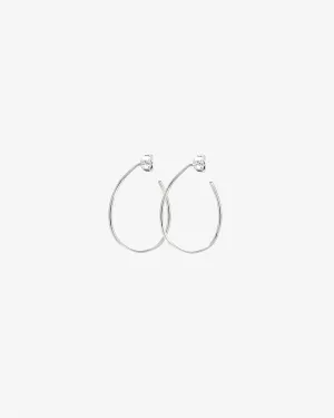 Together small hoops silver