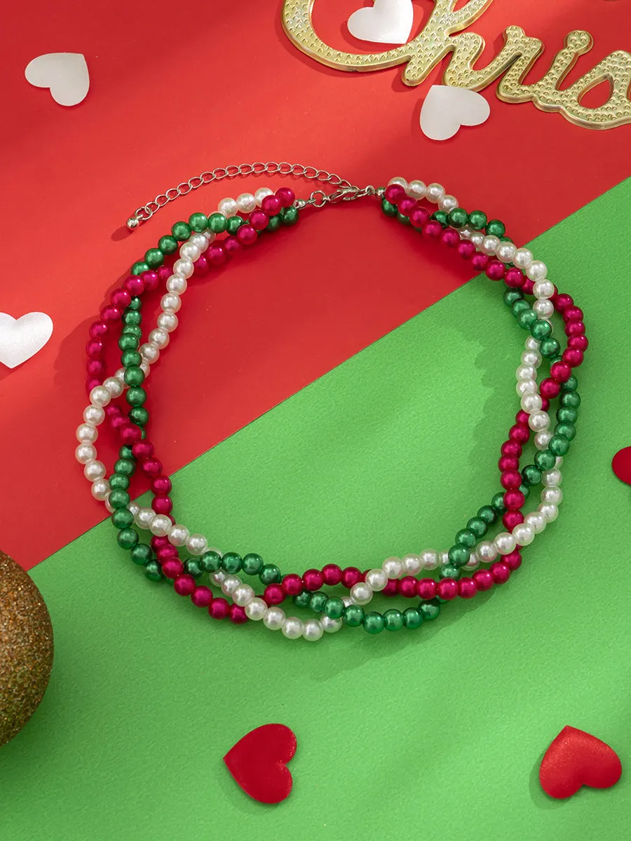 Wrap Colorful Beaded Retro Necklaces