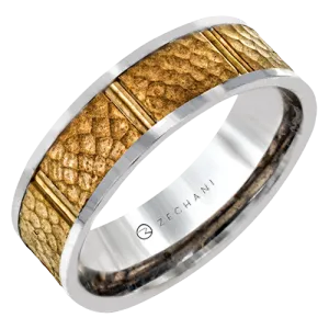 ZM109 Men Ring in 14k Gold