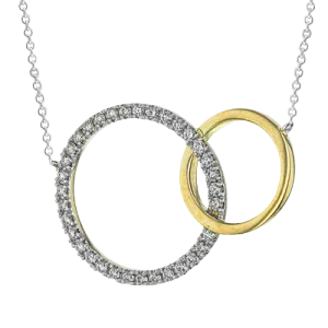 ZP954 Pendant in 14k Gold with Diamonds