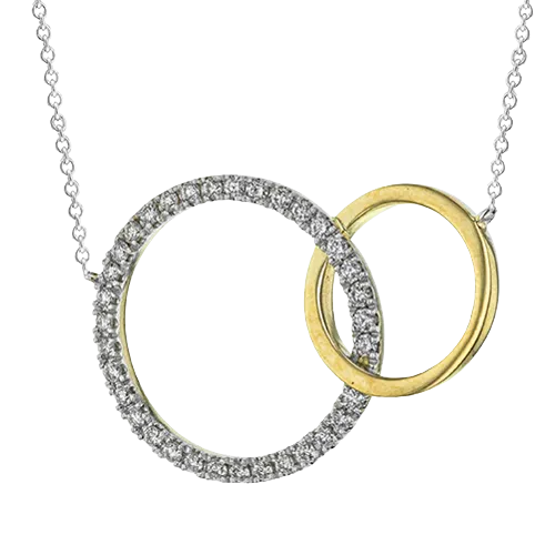 ZP954 Pendant in 14k Gold with Diamonds